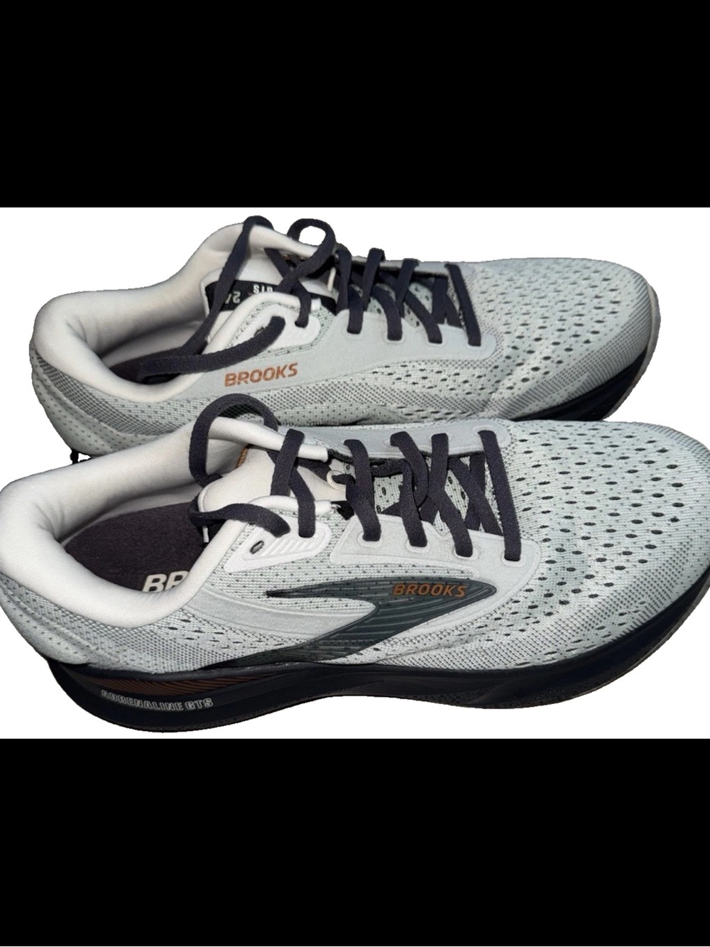 Brooks Women's Adrenaline GTS 24 #1204261D030 Lt.Gray Running Shoes 9.5D LKENEW